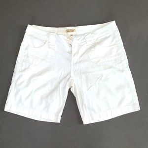 White Bermuda Shorts